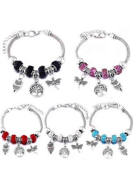 65MM Ayarlanabilir Stil Çok Yeni Hayat Ağacı Bileklik Takı Istakoz Toka Yılan Zincir Boncuklu Bilezikler Kadınlar Için Yaz Romantik Aksesuarlar Moda Bilezik (Yurt Dışından) fiyatları