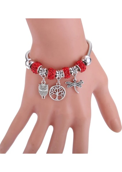 65MM Ayarlanabilir Stil Çok Yeni Hayat Ağacı Bileklik Takı Istakoz Toka Yılan Zincir Boncuklu Bilezikler Kadınlar Için Yaz Romantik Aksesuarlar Moda Bilezik (Yurt Dışından) modelleri