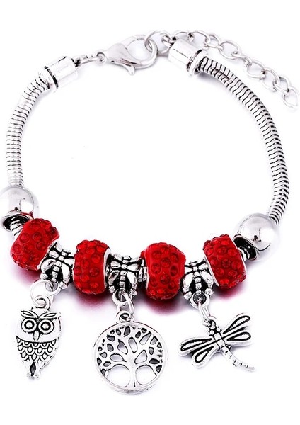65MM Ayarlanabilir Stil Çok Yeni Hayat Ağacı Bileklik Takı Istakoz Toka Yılan Zincir Boncuklu Bilezikler Kadınlar Için Yaz Romantik Aksesuarlar Moda Bilezik (Yurt Dışından) indirimleri