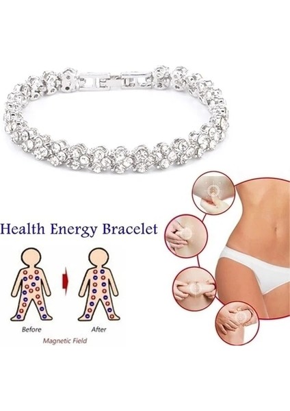 Gökyüzü Mavi Bilezikler Kadınlar Için Bilezikler Kadınlar Için Takı Aşk Altın Kaplama Takı Gül Altın Ağırlık Lüks Tasarımcı Bilezik Pulseras Mujer (Yurt Dışından)