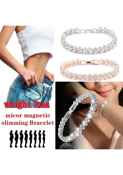 Altın Gül Bilezikler Kadınlar Için Bilezikler Kadınlar Için Takı Aşk Altın Kaplama Takı Gül Altın Ağırlık Lüks Tasarımcı Bilezik Pulseras Mujer (Yurt Dışından)