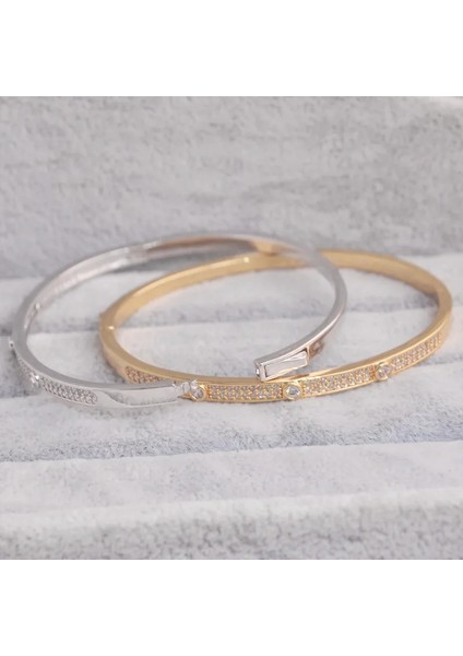1 Adet Altın Rengi 3 Jınju Altın Renk Charm Bilezikler Kadınlar Doğum Günü Hediyesi Için Bakır Kübik Zirkonya Manşet Braclet Femme Dubai Moda Takı (Yurt Dışından) fırsatları