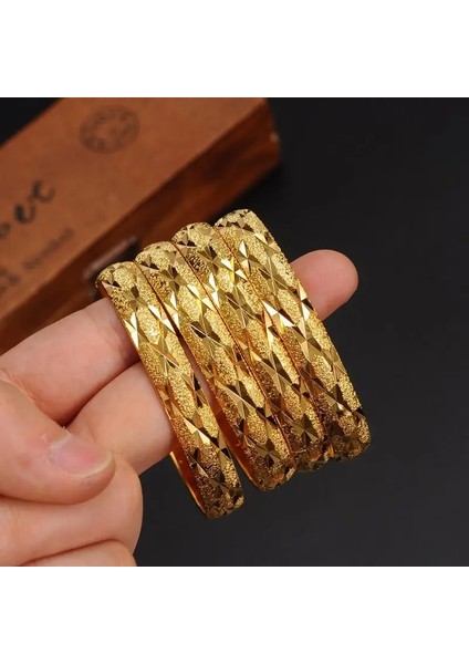 Sadece 1 Adet 13 Stil Açılabilir Dubai Hindistan Altın Bilezik Kadın Erkek Bileklik Afrika Avrupa Etiyopya Kız Çocuklar Takı Gelin Bilezik Hediye (Yurt Dışından) fırsatları