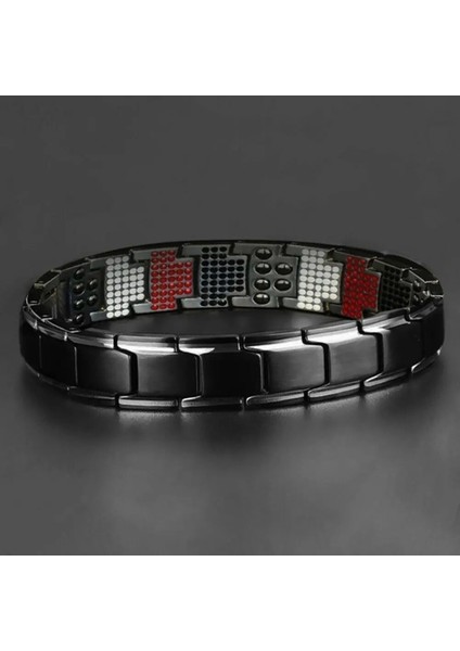 Siyah Altın Erkek Manyetik Terapi Sağlık Manyetik Terapi Bilezik Tedavisi Horlama Uyku Daha Iyi (Yurt Dışından) fiyatları