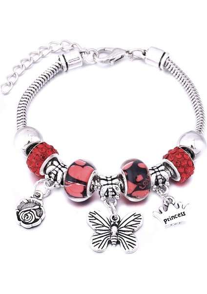 65MM Ayarlanabilir Stil Yeşil Yeni Sıcak Charm Bileklik Istakoz Toka Yılan Zincir Boncuklu Bilezikler Kadınlar Için Yaz Romantik Hediye Moda Kelebek Bilezik Takı (Yurt Dışından) indirimleri