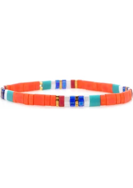 TL-B190243G GO2BOHO Boho Miyuki Bilezik Kadınlar Için Mücevherat Hediye Tila Bilezikler Kız Cam Boncuk Pulseras Femme Ummer Plaj Takı (Yurt Dışından)