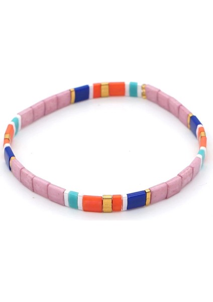 TL-B190159E GO2BOHO Boho Miyuki Bilezik Kadınlar Için Mücevherat Hediye Tila Bilezikler Kız Cam Boncuk Pulseras Femme Ummer Plaj Takı (Yurt Dışından)