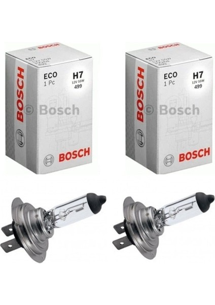 Fiat Stilo 2002-2005 Arası Ön Kısa Far Ampülü (2 Adet) Sarı Renk