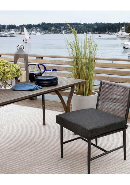 Güneşe Dayanıklı Coton Kumaş Bahçe Balkon Minderi 50X50X8CM modelleri