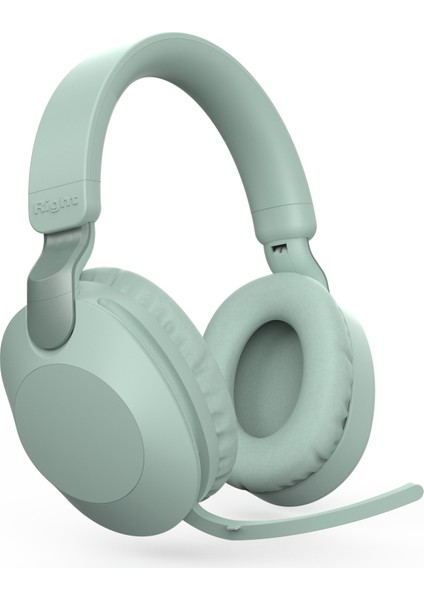 Kablosuz Kulaklık Bluetooth Stereo Kulaklık Mikrofon Destekli Katlanır Kulaklık Kablolu Mod-Yeşil (Yurt Dışından)