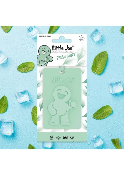Taze Nane Kokulu Dolap Asma Kart (Fresh Mint) -45 Gün -Ipli Ev Oto Kokusu -Ayna Parfümü