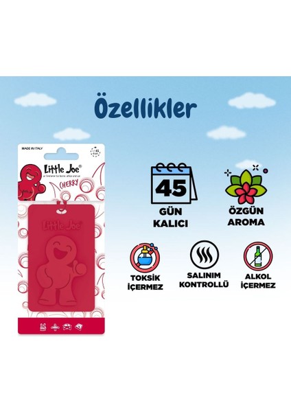 Kiraz Kokulu Dolap Asma Kart (Cherry) -45 Gün -Ipli Ev Oto Kokusu -Ayna Parfümü fiyatları