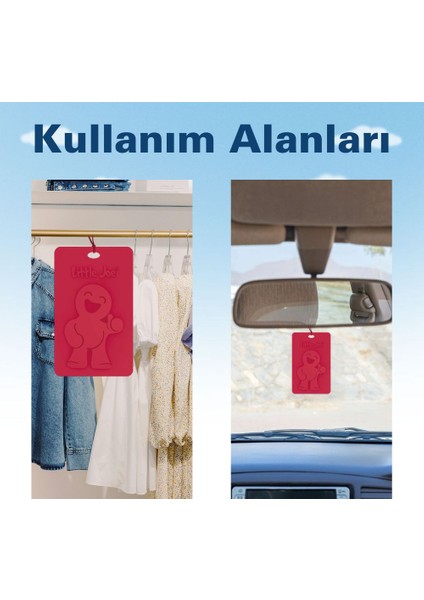 Kiraz Kokulu Dolap Asma Kart (Cherry) -45 Gün -Ipli Ev Oto Kokusu -Ayna Parfümü fırsatları
