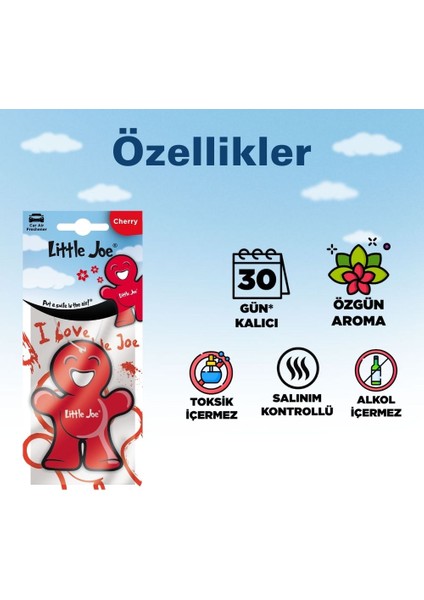 Kiraz Araç Asma Koku (Cherry) -30 Gün -Ipli Oto Kokusu -Ayna Parfümü fiyatları