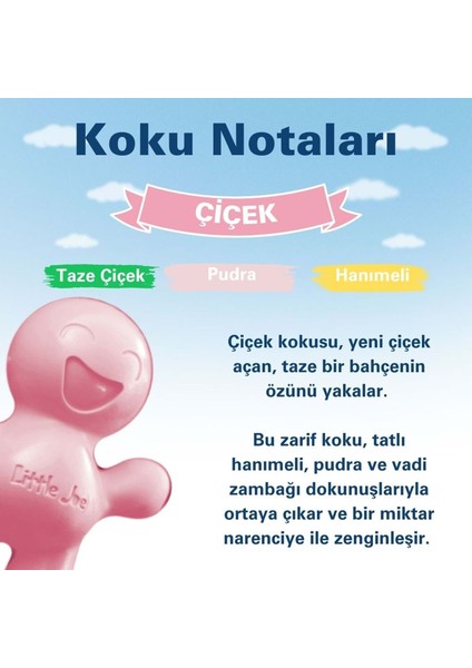 Çiçek Araç Kokusu (Flower) -45 Gün -Oto Kokusu Kalıcı Klima Parfüm modelleri
