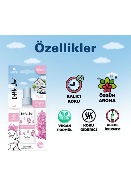 Çiçek Sprey Oda Kokusu 60 ml (Fabulous) -Koku Giderici -Oto Ev Ofis Parfüm fiyatları