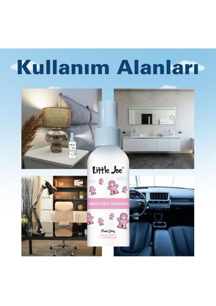 Çiçek Sprey Oda Kokusu 60 ml (Fabulous) -Koku Giderici -Oto Ev Ofis Parfüm fırsatları