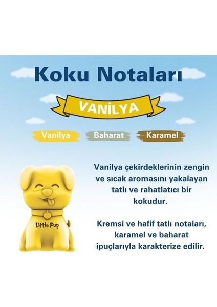Little Pup Vanilya Araç Kokusu (Pup-Sation) -45 Gün -Oto Kokusu Kalıcı Klima Parfüm modelleri