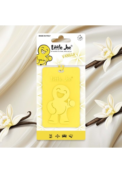 Vanilya Kokulu Dolap Asma Kart (Vanilla) -45 Gün -Ipli Ev Oto Kokusu -Ayna Parfümü