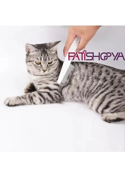 Kedi Köpek Saplı Tüy Bit Pire Toplayıcı Toplama Temizleme Tarağı Tarak Bit Pire Temizleme Kedi Köpek