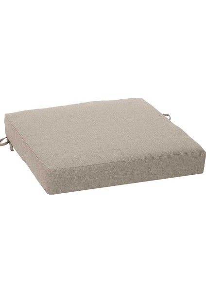 Güneşe Dayanıklı Coton Kumaş Bahçe Balkon Minderi 50 x 50 x 8 cm 4 Adet