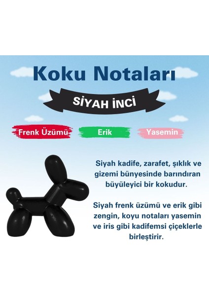 Little Dog Siyah Inci Araç Kokusu (Black Velvet) -45 Gün-Oto Kokusu Kalıcı Klima Parfüm modelleri