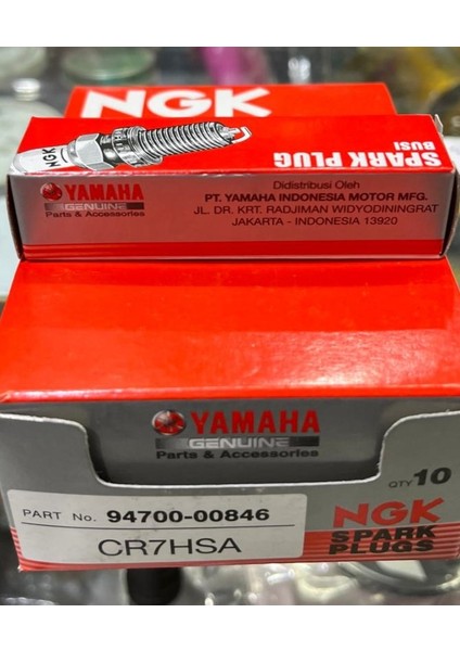 Ngk CR7HSA 4549 Cup Motor Bujisi