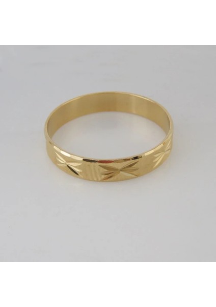 Style7 Çap 40MM Bebek Foromance Sarı Altın ​​renk Çap Genişlik 8mm Dört Stil Bebek Erkek Kız & Yetişkin Kapalı Bileklik Bilezik (Yurt Dışından)