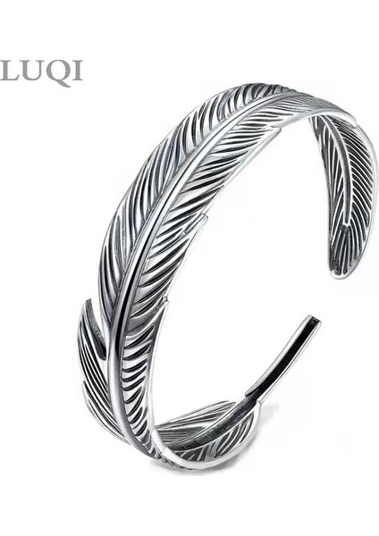 Gümüş Kaplı Moda Erkek ve Kadın Renkli Retro Tüy Açık Bileklikler 187 (Yurt Dışından) fiyatları