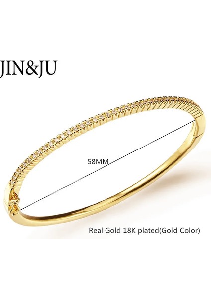 3 Adet Renkli Jın&ju Lüks Gül Altın Renk Bilezik Kadınlar Için Yuvarlak Manşet Bilezik Anneler Günü Hediyeleri Takı Pulseras Браслет Для Женщин (Yurt Dışından) indirimleri