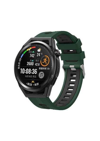 Galaxy Watch 42MM Delikli Esnek Silikon Kordon KRD55