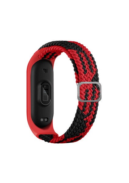 Xiaomi Mi Band 6 Hasır Esnek Örgü Naylon Kordon KRD49