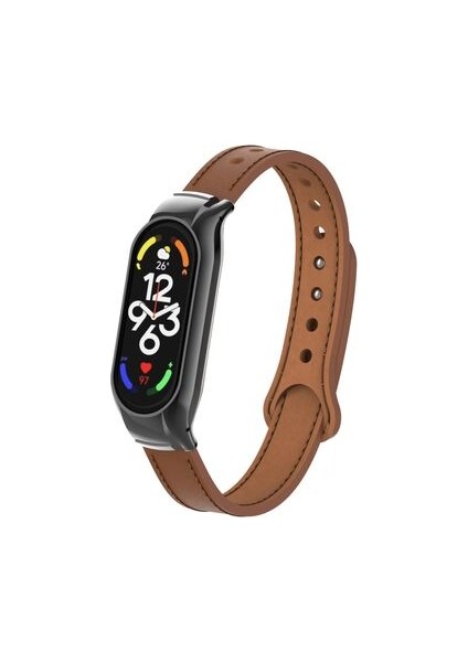 Xiaomi Mi Band 7 Deri Kordon Şık KRD68