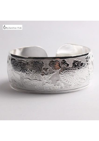 2- Gümüş 31 Stijl Nieuwe Çingene Kare Çiçek Metal Tibet Gümüş Vintage Retro Moda Manşet Bilezik Bileklik Onun Noel Paar Hediye Için (Yurt Dışından) indirimleri