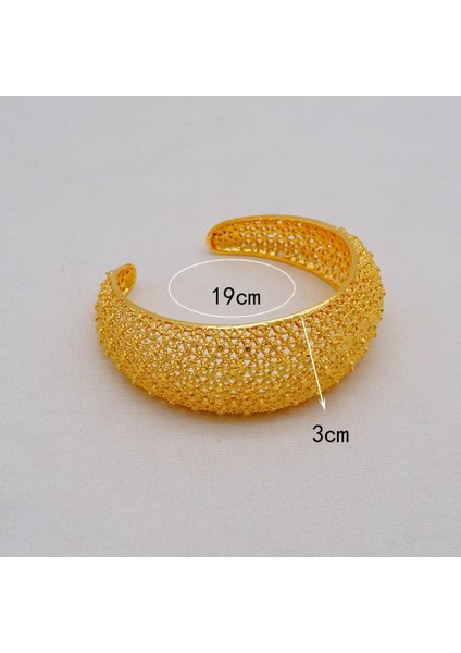 B98-1 Bangllot Etiyopya Afrika Altın Renk Bilezik Kadınlar Için Oymak Gelin Bilezik Afrika Orta Doğu Düğün Takı (Yurt Dışından) fırsatları