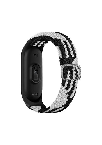 Xiaomi Mi Band 3 Hasır Esnek Örgü Naylon Kordon KRD49