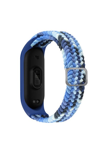 Xiaomi Mi Band 4 Hasır Esnek Örgü Naylon Kordon KRD49