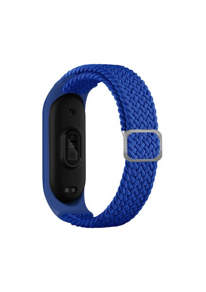 Xiaomi Mi Band 3 Hasır Esnek Örgü Naylon Kordon KRD49