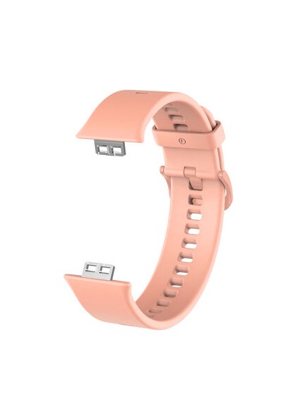 Huawei Watch Fit Esnek Yapılı Ayarlanabilir Soft Silikon Kordon KRD43