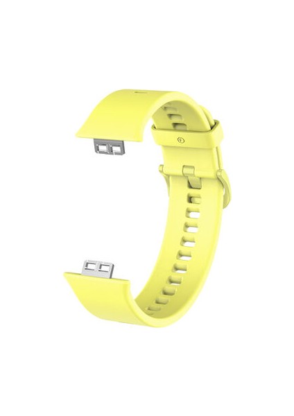 Huawei Watch Fit Esnek Yapılı Ayarlanabilir Soft Silikon Kordon KRD43