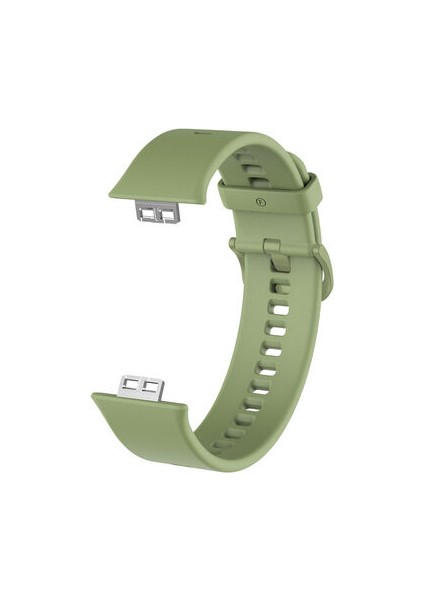 Huawei Watch Fit Esnek Yapılı Ayarlanabilir Soft Silikon Kordon KRD43