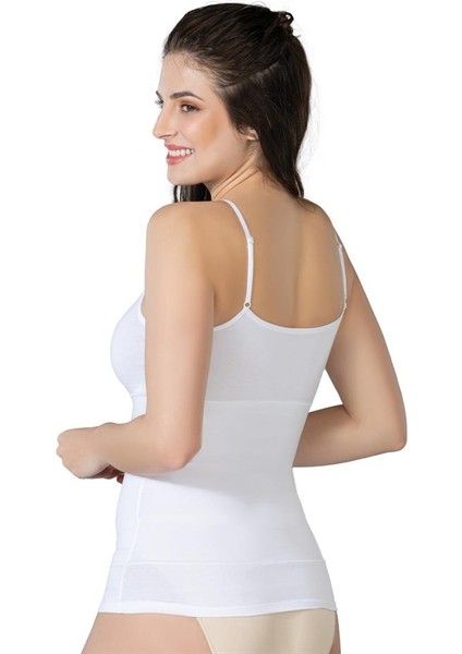 Bazaar Turkey Beyaz 1402 Modal Cotton Emzirme Atlet Korse
