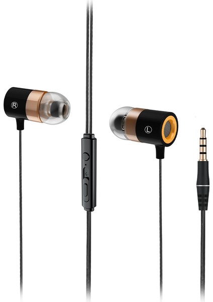 EH103 Kablolu 3.5mm Jacklı Kulak İçi Mikrofonlu Kulaklık Siyah fiyatları