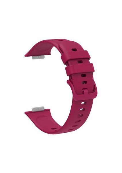 Huawei Watch Fit 2 Esnek Yapılı Ayarlanabilir Soft Silikon Kordon KRD43