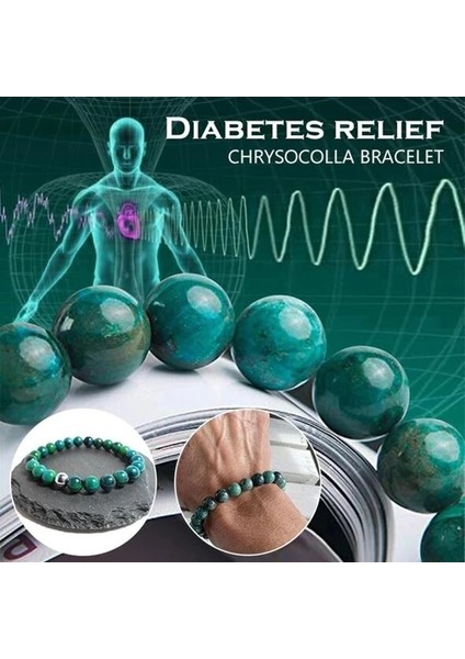 10 mm Tarzı 1 Parça Risocolla Malakit Bilezikler Kadın Erkek Doğal Taş Boncuk Bilezik Yuvarlak Şekil Rölyef Bilezik Takı (Yurt Dışından) modelleri