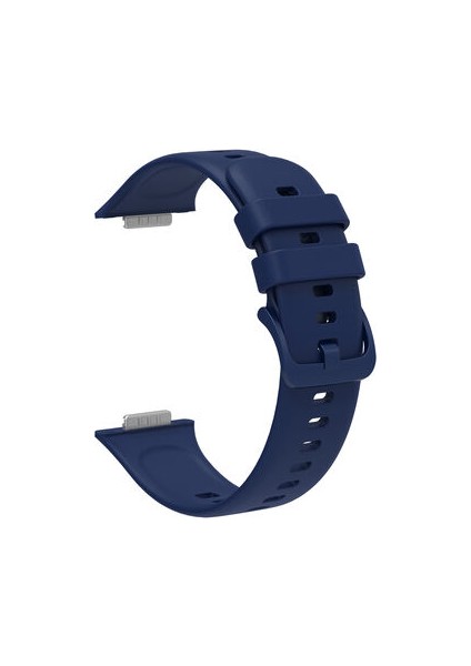 Huawei Watch Fit 2 Esnek Yapılı Ayarlanabilir Soft Silikon Kordon KRD43