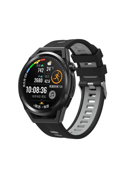 Galaxy Watch 46MM Delikli Esnek Silikon Kordon KRD55