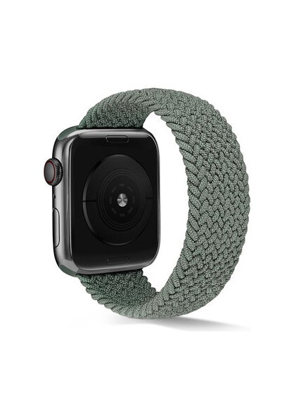 Apple Watch 38MM Kordon Small Beden Örgü Tasarımlı Kordon KRD38