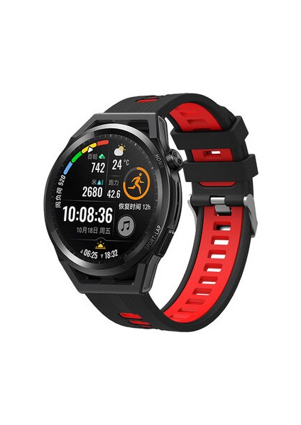 Galaxy Watch Active 2 44MM Delikli Esnek Silikon Kordon KRD55