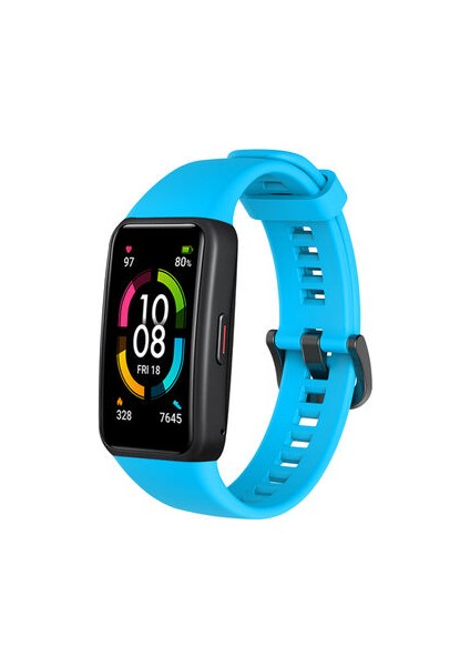 Huawei Band 6 Esnek Delikli Silikon Kordon KRD47